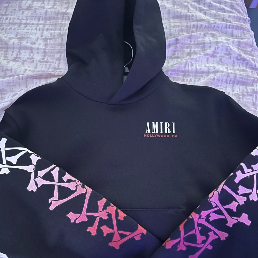 Brand new Amiri bones hoodie
